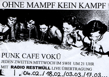 Punk Café: Vokü (Volksküche) im Sielwall haus