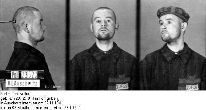 Pink Triangle Prisoner from Auschwitz Concentration Camp: Kurt Bruhn
