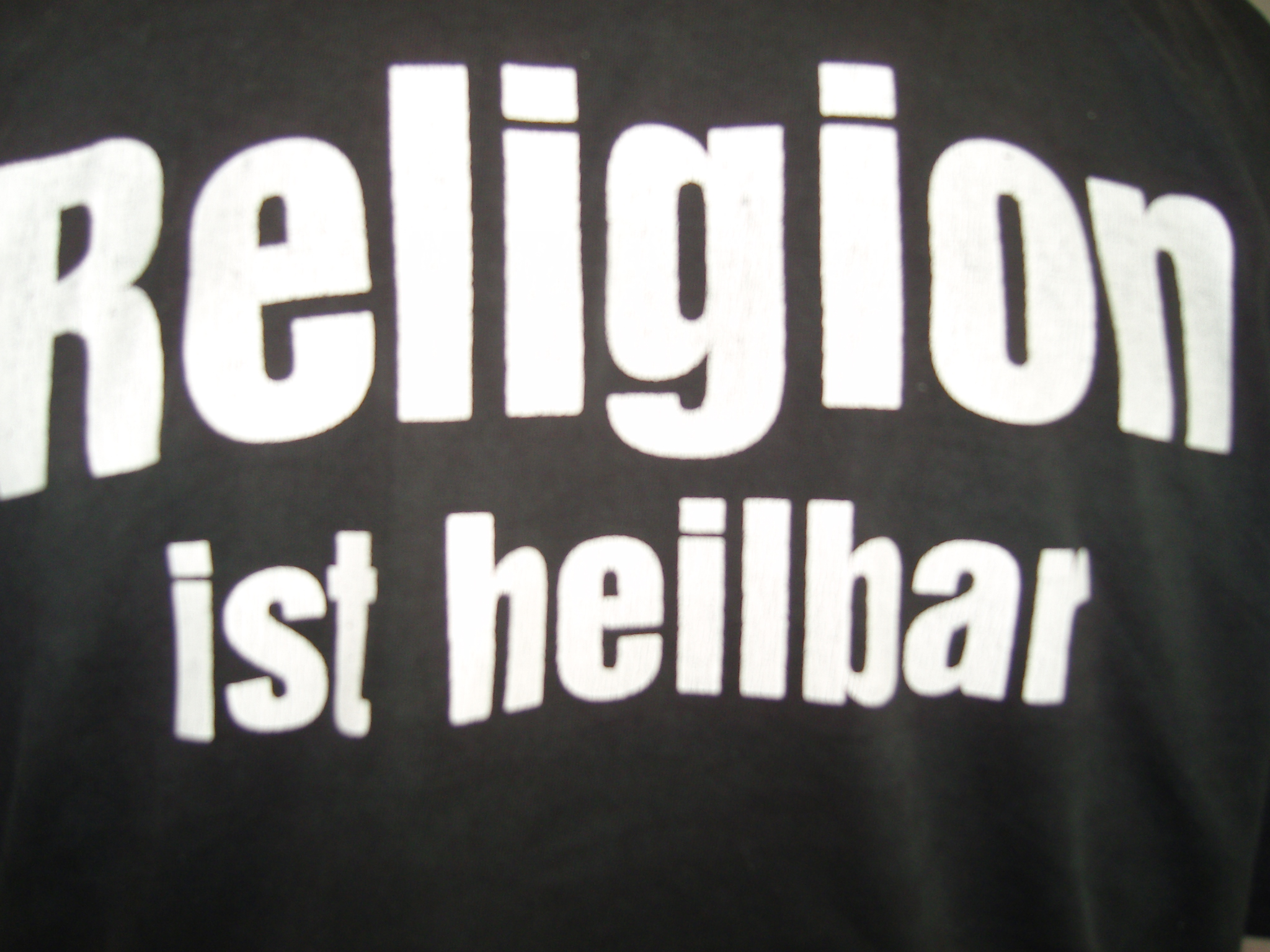 Religion ist heilbar: Religion is curablae