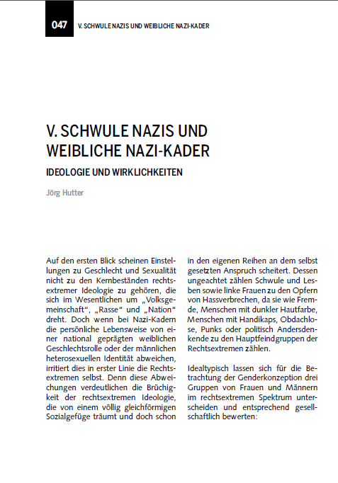 Artikel Schwule Nazis und weibliche Nazi-Kader01