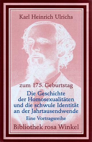 Karl Heinrich Ulrichs zum 175. Geburtstag